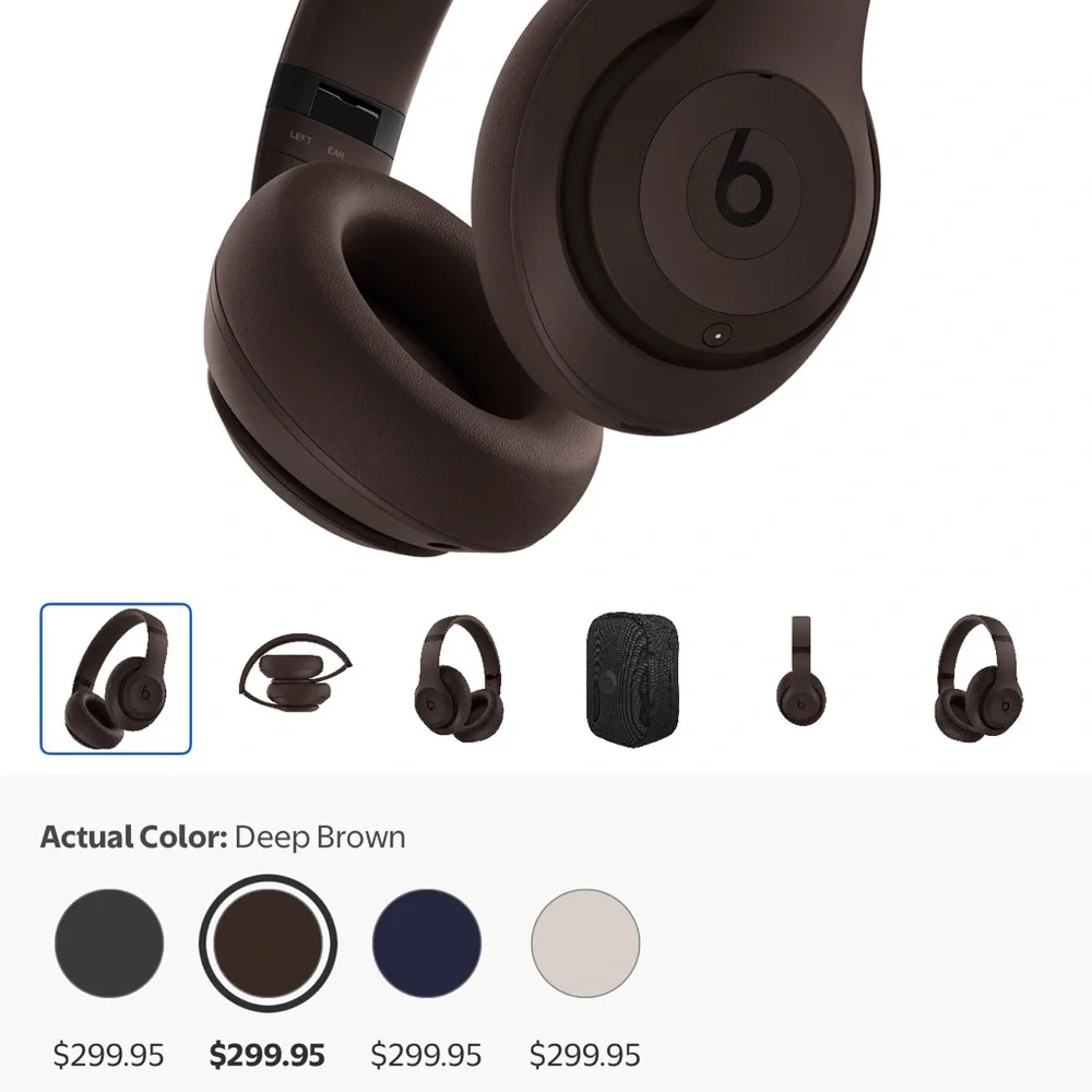 Beats by Dre Brown Over-Ear Headphones - Picture 4 of 4